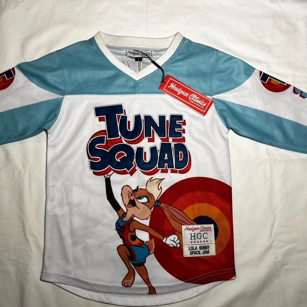 HGC Tune Squad Kids Jersey - Blue and White